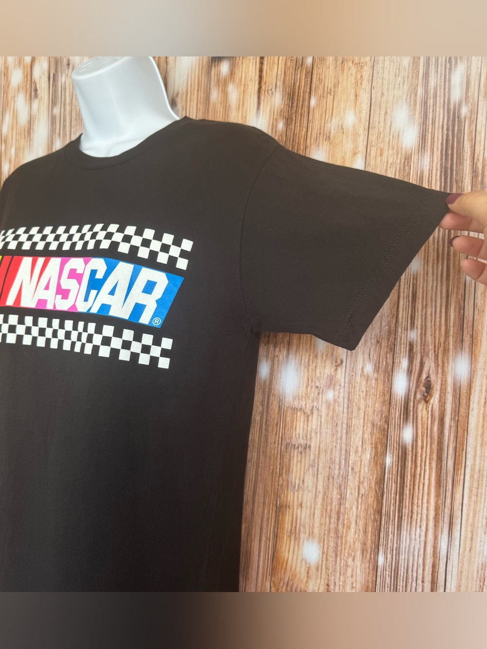 Nascar Unisex Black Graphic Tee - Picture 2 of 5